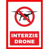 Placuta interzis drone